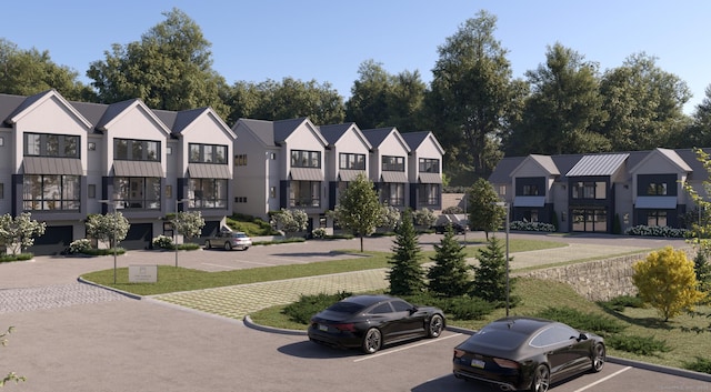 785 Post Rd E Unit 102, Westport, CT 06880 - view of asphalt street with a residential view and curbs