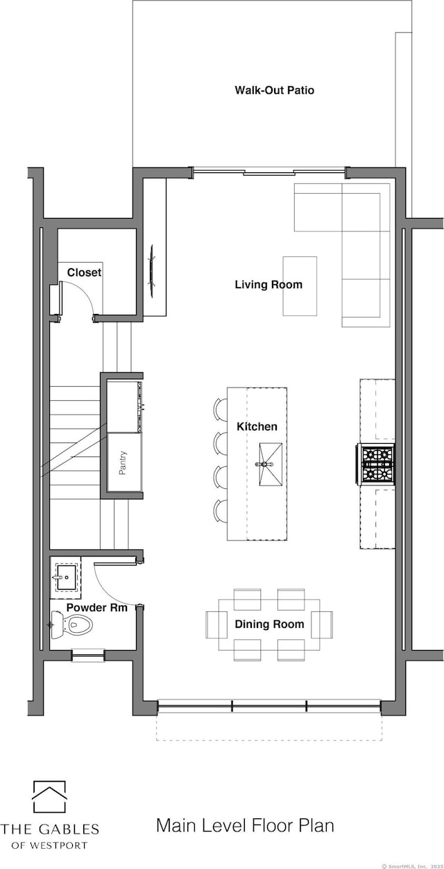 785 Post Rd E Unit 102, Westport, CT 06880 - home floor plan