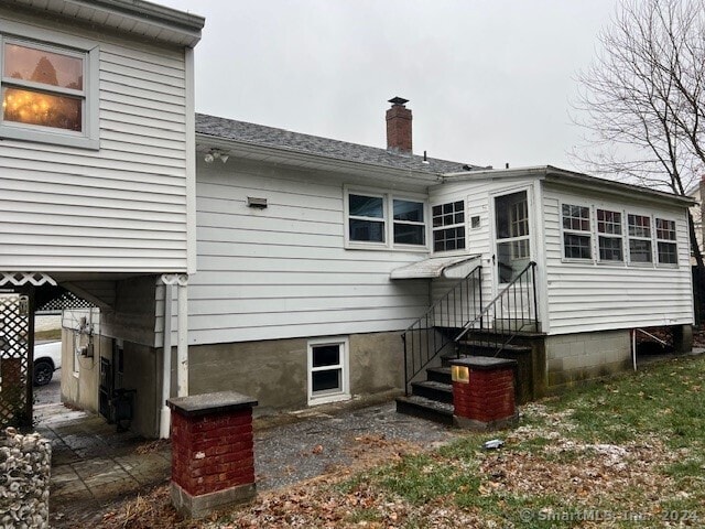 view of rear view of house