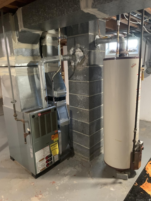 31 Gary Dr, Enfield, CT 06082 - utilities with water heater