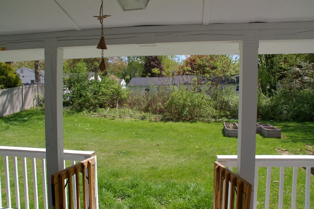 31 Gary Dr, Enfield, CT 06082 - view of yard with a garden