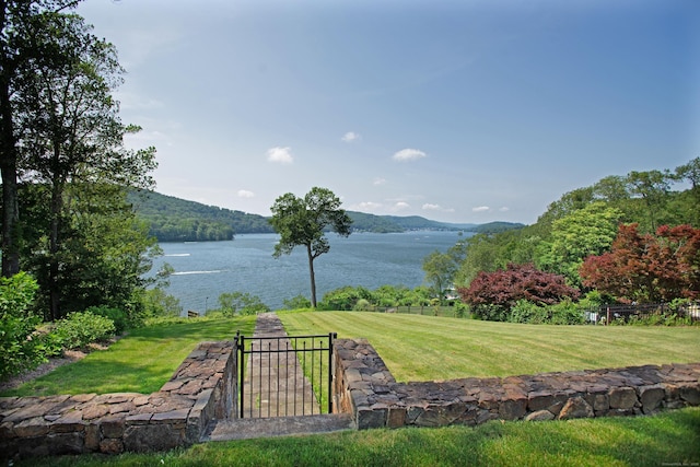 266 Great Plain Rd, Danbury, CT 06811 - view of home's community with a water and mountain view