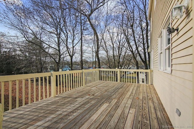 view of deck