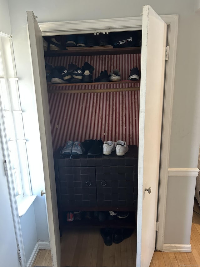 view of closet