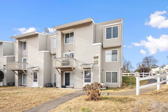 view of townhome / multi-family property