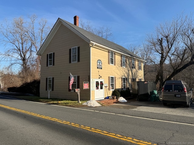 view of colonial-style house