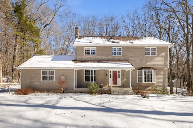 view of front property