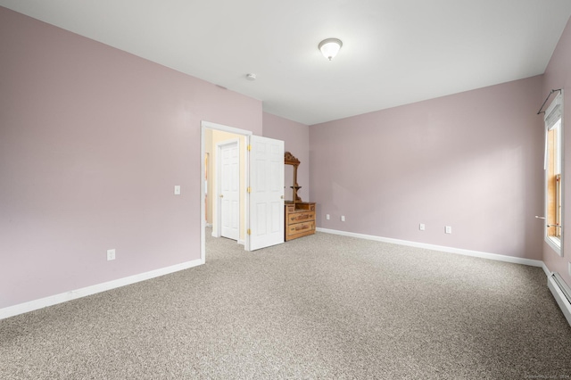 unfurnished bedroom with carpet