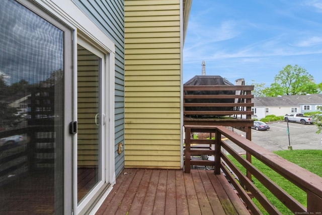 view of deck