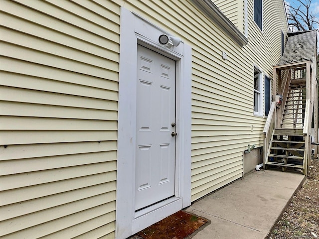 view of entrance to property