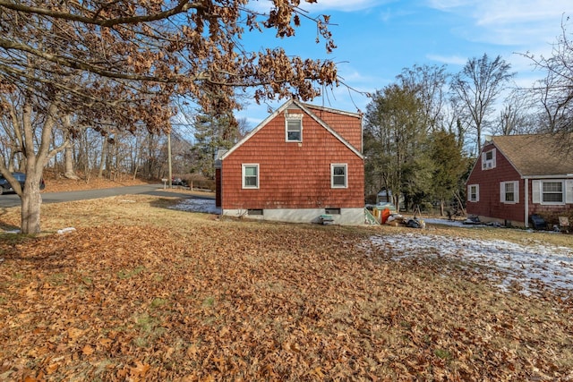 view of property exterior