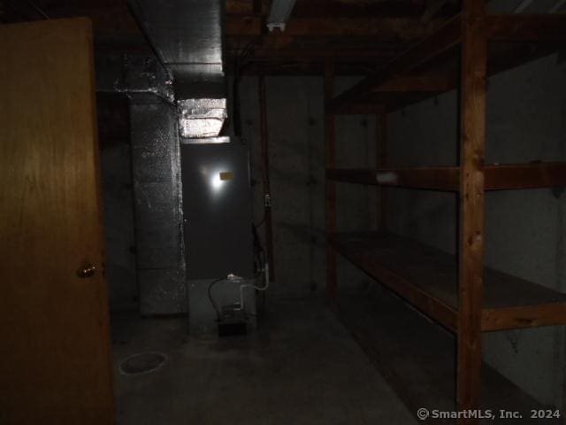 view of basement