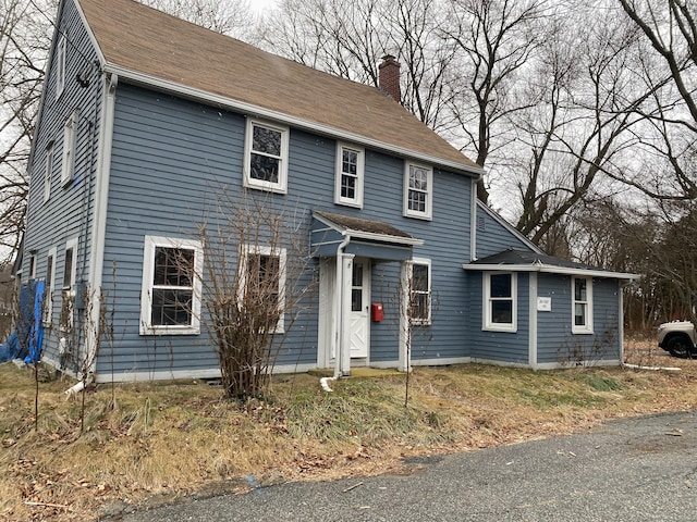 view of colonial house