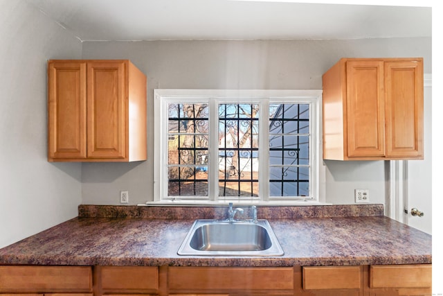 kitchen featuring sink