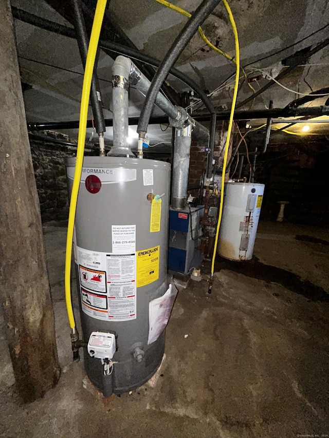 utilities with gas water heater