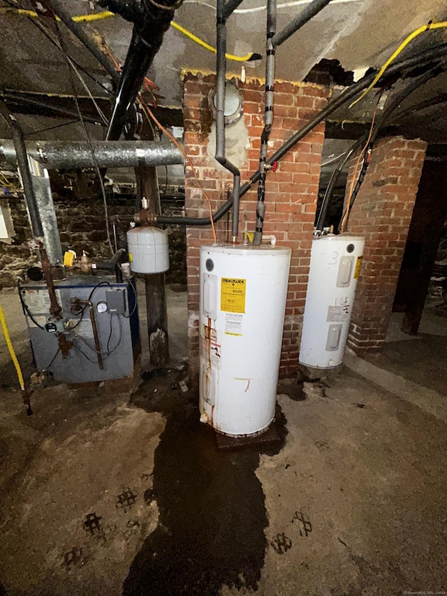 utilities with water heater