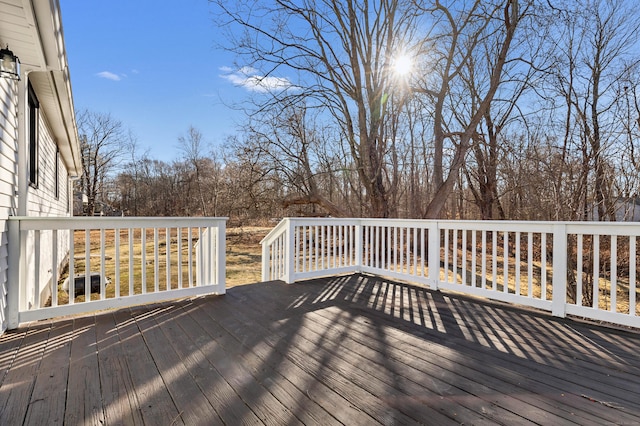 view of deck