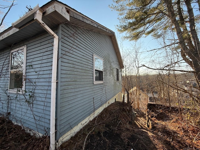 view of side of property