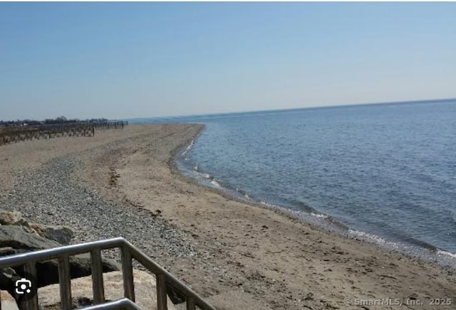 44 Washington Pkwy, Stratford, CT 06615 - water view featuring a view of the beach