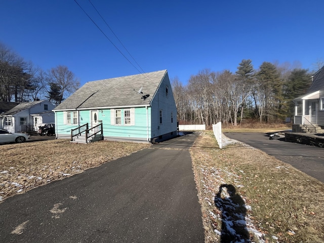 view of property exterior