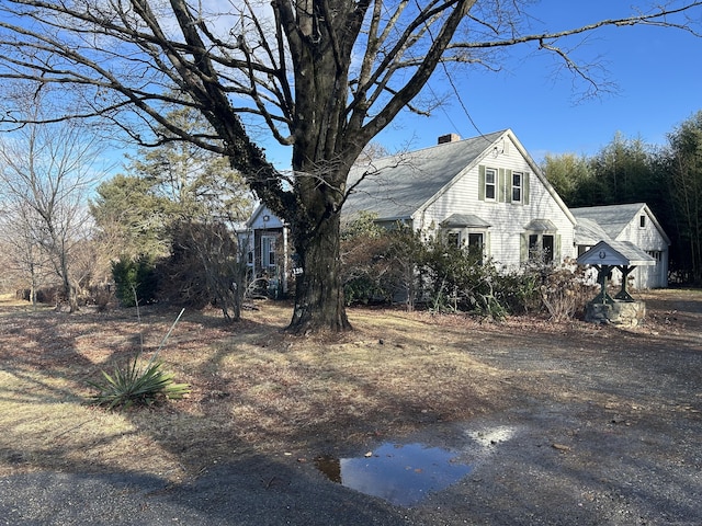 view of home's exterior