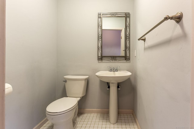 bathroom with toilet