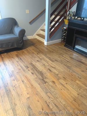 interior space with wood-type flooring