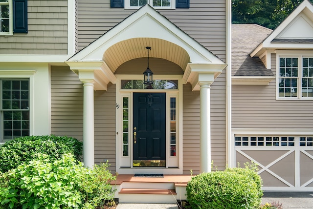 view of property entrance