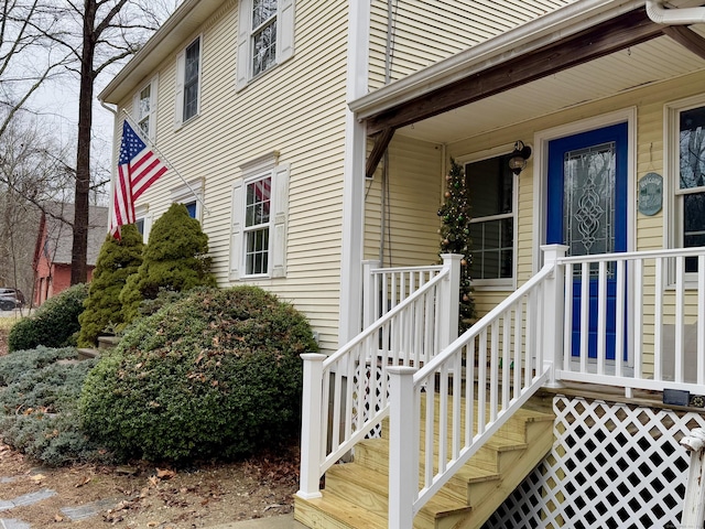 view of entrance to property