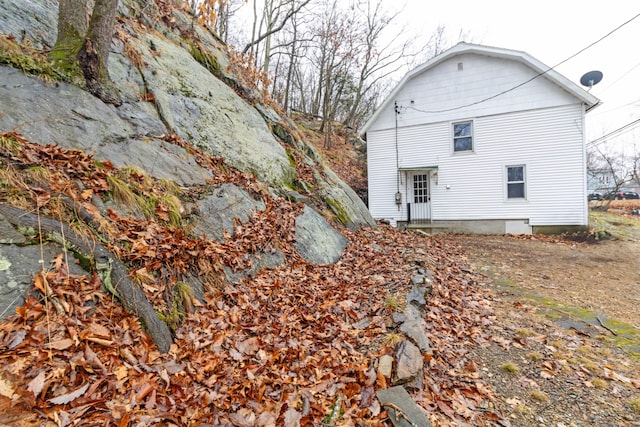 view of rear view of house