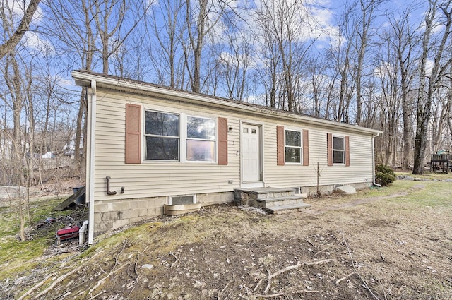 view of manufactured / mobile home