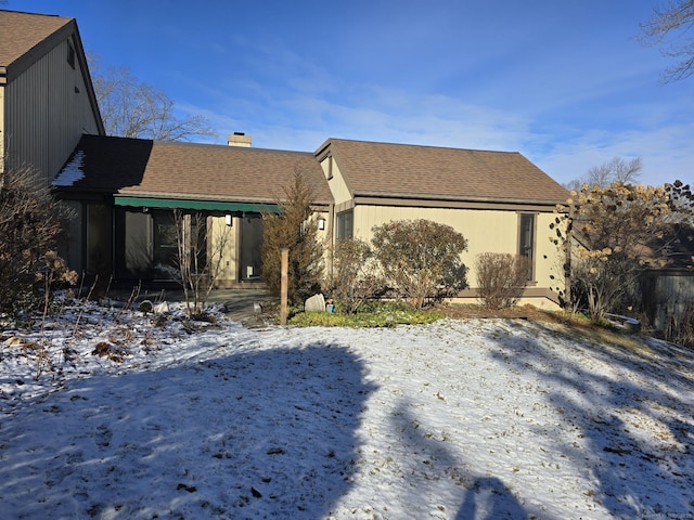 view of front of house