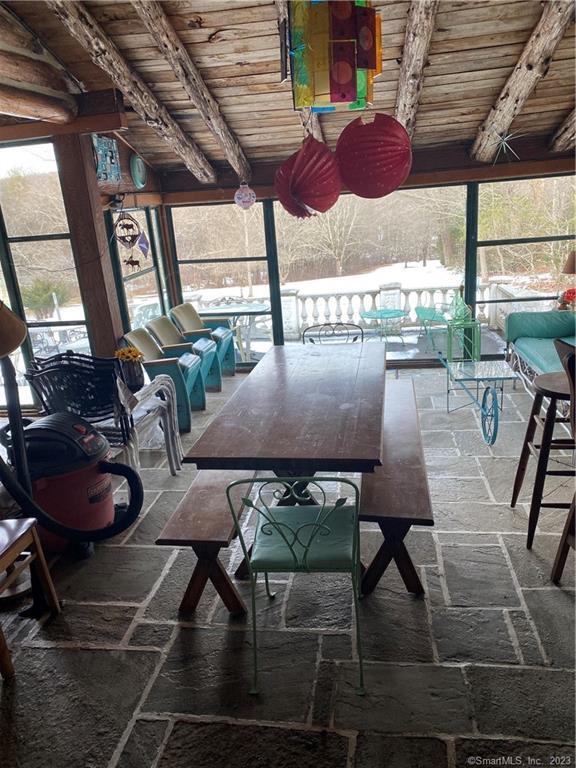 view of patio with an outdoor hangout area