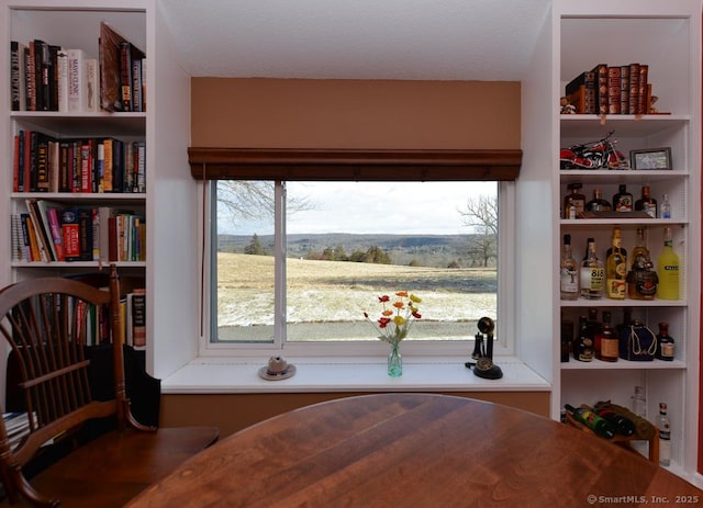 view of dining space