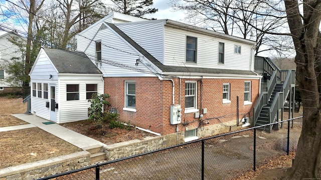 view of rear view of house