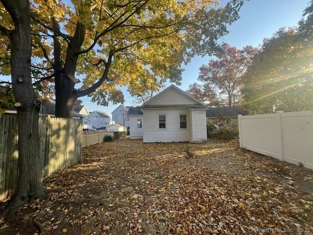 view of rear view of house