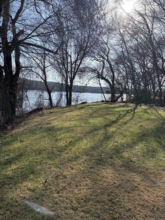 145 Massapeag Side Rd, Montville, CT 06382 - view of green lawn with a water view
