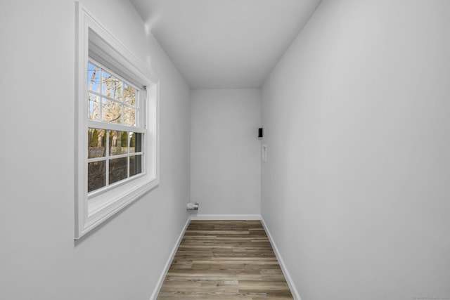 interior space featuring light hardwood / wood-style floors