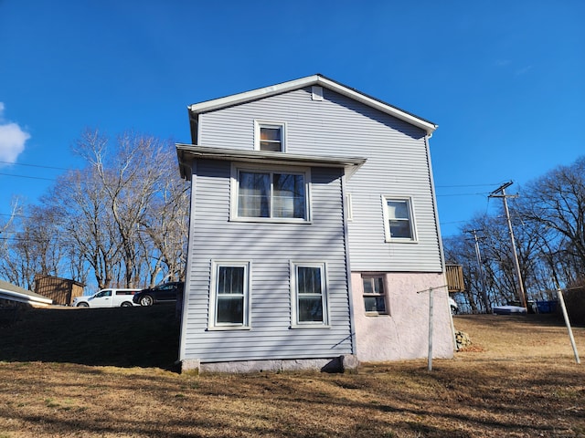 view of rear view of house