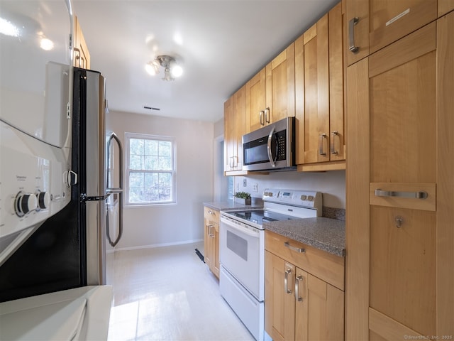 kitchen featuring appliances with stainless steel finishes