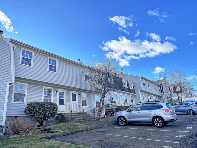 view of townhome / multi-family property