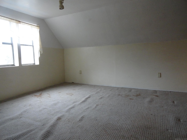 39 Baker St, Winchester, CT 06098 - additional living space featuring carpet flooring and vaulted ceiling