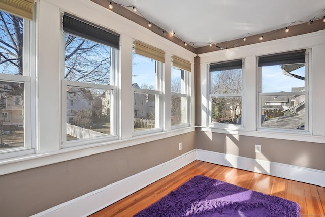 sunroom / solarium with a healthy amount of sunlight