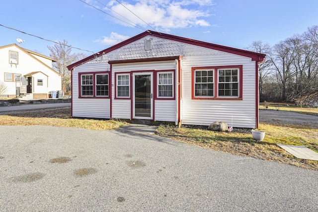 view of front of house