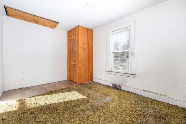 bonus room with carpet