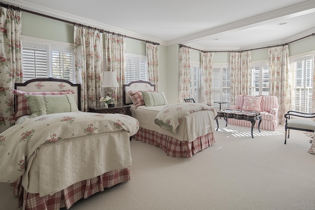 39 Keelers Ridge Rd, Wilton, CT 06897 - carpeted bedroom with ornamental molding