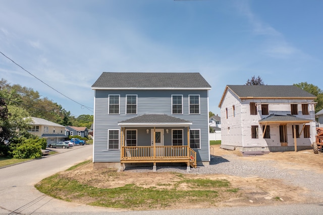 16 Red Bridge Rd, Thompson, CT 06255 - view of front of house with covered porch