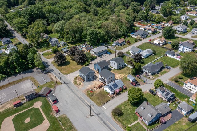 16 Red Bridge Rd, Thompson, CT 06255 - aerial overview of property's location with nearby suburban area