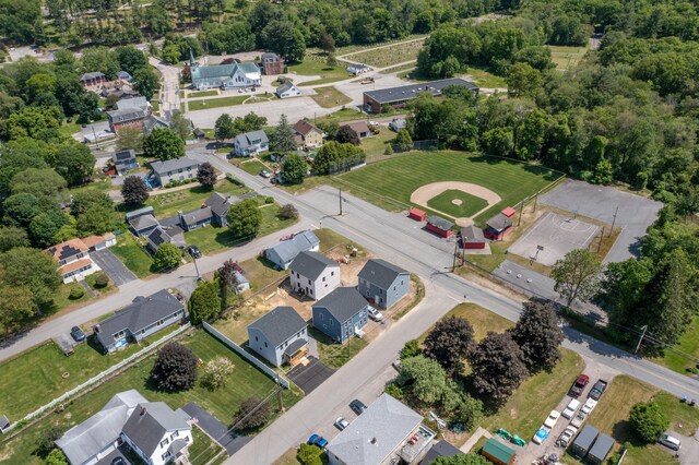 16 Red Bridge Rd, Thompson, CT 06255 - aerial view of property's location with nearby suburban area