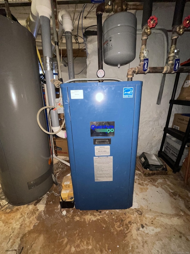 utilities with gas water heater